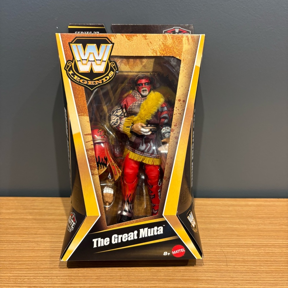 Mattel WWE Legends Series 27 The Great Muta Wrestling Action Figure